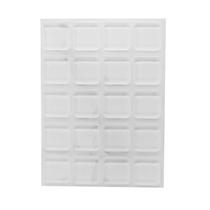 Amortecedores de Borracha para Quadros Kit com 20 Unidades de 2,5 cm Amortecedores de Borracha para Quadros Kit com 20 Unidades de 2,5 cm