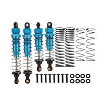 Amortecedores de óleo RC para chassi de buggy Tamiya TT-02B DF02 DT02 1/10