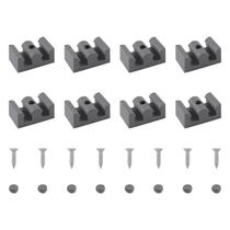 Amortecedores de porta de chuveiro INCREWAY para portas de vidro de 10 mm de espessura x8
