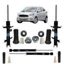 Amortecedores Nakata Ka 2020 Diant e Tras com Kit Batente Axios Original de Suspensão