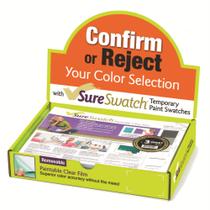 Amostra de filme pintável, pacote com 3 unidades SuresWatch