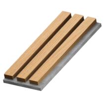 Amostra Painel Ripado Acústico 32x12cm