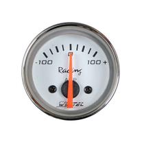 Amperímetro +/- 100a 52mm Branco