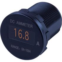 Amperímetro DC Sea-Dog Round OLED 0-100A