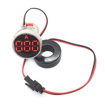 Amperímetro Digital Ac Ca 22mm 0-100a + Tc 110 220v Vermelho