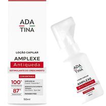 Amplexe Loção Antiqueda Ada Tina Estimula Calvice Rarefeito Crescimento Capilar limpeza profunda