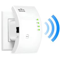 Ampliador Wi-Fi 300Mbps Repetidor de Sinal Bivolt Maior Alcance para Internet e Rede