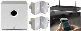 Amplificador AAT AC-1 G2 + 4 Caixas JBL C-SA6 Branco + Sub
