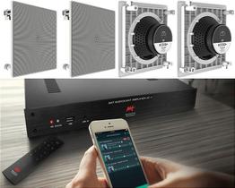 Amplificador AAT AUDIOCAST AC-1 G2 + 4 Caixas 6CO3Q JBL 140W Amplificador AAT AUDIOCAST AC-1 G2 + 4 Caixas 6CO3Q JBL 140W