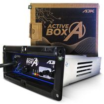 Amplificador AJK Active Box 350W com Bluetooth 2 canais 4 Ohms + Fonte Bivolt