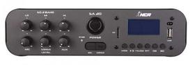 Amplificador Ambiente Nca Sa20 100w Fm Usb Bluetooth Sd 20cx
