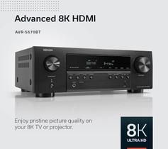 Amplificador Audio Alta Fidelidade Denon Avrs570 5.2 Canais