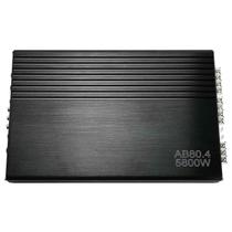 Amplificador Automotivo Yaeccc AB80.4 5800W 4 Canais 12V