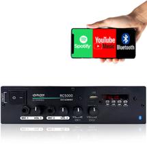Amplificador Bluetooth Orion Rc5000 300W Som Ambiente USB SD FM 2 Canais
