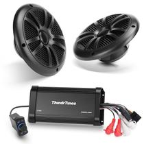 Amplificador Bluetooth Sistema de Áudio ThunderTunes Marine 240W