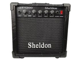 Amplificador Caixa Cubo p/ Guitarra Sheldon Gt1200 15w Preto