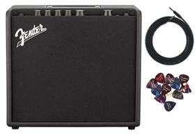 Amplificador combinado de guitarra Fender Mustang LT25 25W com acessórios