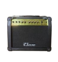 Amplificador Combo Guitarra E-sound Diamond Cg 226 40w Rms Fal. 2x6 Pol. Preto 127/220v Amplificador Combo Guitarra E-sound Diamond Cg 226 40w Rms Fal. 2x6 Pol. Preto 127/220v