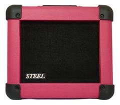 Amplificador Combo Guitarra E-Sound Steel 20 - Rosa Amplificador Combo Guitarra E-Sound Steel 20 - Rosa