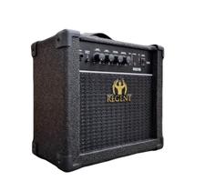 Amplificador Cubo para Guitarra Regent RG15 15W Preto Bivolt Amplificador Cubo para Guitarra Regent RG15 15W Preto Bivolt