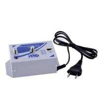 Amplificador de Antena Digital TV CATV VHF UHF 30db Proeletronic PQAL3000