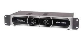 Amplificador de Áudio 200W RMS 2 canais LL Áudio Potência