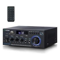 Amplificador De Áudio Bluetooth VEDO Ak45pro Para Casa Speakers Rms 50w2 Máxima 400w2 Estéreo Amplificador 127/220v