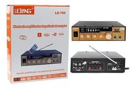 Amplificador de Áudio com Bluetooth Lelong LE-705