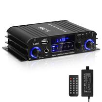 Amplificador de áudio estéreo Bluetooth 5.0 HiFi S-288 4.0CH 160W Amplificador de áudio estéreo Bluetooth 5.0 HiFi S-288 4.0CH 160W