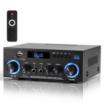 Amplificador de Áudio Joengoep AK50 400W Bluetooth 5.0 FM USB Amplificador de Áudio Joengoep AK50 400W Bluetooth 5.0 FM USB