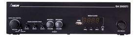 Amplificador De Audio Nca Sa200sti 200w Bt 2 Ohms Ab Preto 200 W 127/220v Amplificador De Audio Nca Sa200sti 200w Bt 2 Ohms Ab Preto 200 W 127/220v