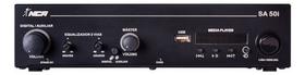 Amplificador De Audio Nca Sa50i Bt 4 Ohms Ab Preto 127/220v Amplificador De Audio Nca Sa50i Bt 4 Ohms Ab Preto 127/220v