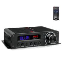 Amplificador de Áudio PyleUsa PFA560BT 100W Bluetooth 5.1 Canais Amplificador de Áudio PyleUsa PFA560BT 100W Bluetooth 5.1 Canais