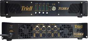 amplificador de audio Triell TA8k4 4 canais de 2000w- 8.000 watts - 2 ohms bivolt automático amplificador de audio Triell TA8k4 4 canais de 2000w- 8.000 watts - 2 ohms bivolt automático