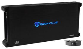 Amplificador de carro Rockville dB16 8000W Mono 2 Ohm com Crossover