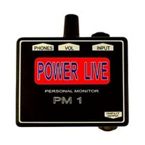 Amplificador De Fone 3 In 1 Retorno Power Live Pm1 New Live