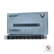 Amplificador de fone de ouvido - Lexsen 8 Canais LHA8000 Amplificador de fone de ouvido - Lexsen 8 Canais LHA8000