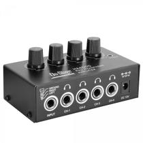 Amplificador de fone de ouvido OnStage OnStage HA4000 de 4 canais
