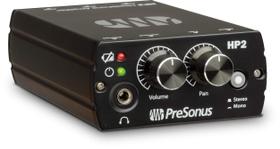 Amplificador de fone de ouvido PreSonus HP2 Personal com bateria de 9V