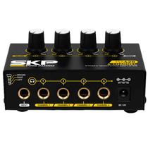 Amplificador de Fone de Ouvido SKP HA-420 4CH Amplificador de Fone de Ouvido SKP HA-420 4CH
