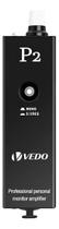 Amplificador de Fone de Ouvido VDP2 com Interface de Áudio Entrada XLR e Saída P2 3,5mm Ideal para Estúdios e Palcos