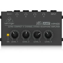 Amplificador de Fone de Ouvidos HA-400 - Behringer Amplificador de Fone de Ouvidos HA-400 - Behringer