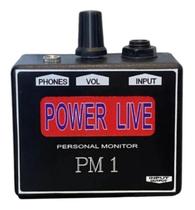 Amplificador De Fone Power Live New Live Com Fonte Amplificador De Fone Power Live New Live Com Fonte