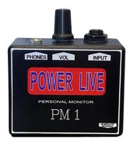 Amplificador de Fone Profissional Power Live 3 em 1 New Live Amplificador de Fone Profissional Power Live 3 em 1 New Live