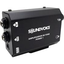 Amplificador de Fone Soudvoice Power 1 Amplificador de Fone Soudvoice Power 1