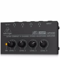 Amplificador De Fones Behringer Power Play Ha400 Amplificador De Fones Behringer Power Play Ha400