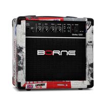 Amplificador de Guitarra Borne Strike London G30 15watts 110 / 220v com Distorção