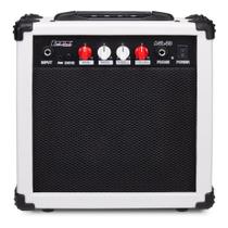 Amplificador de guitarra elétrica LyxPro 20W Amplificador com alto-falante - branco