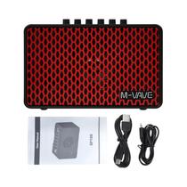 Amplificador De Guitarra Elétrica Portátil De 10W Com Alto-falante Recarregável E 9 Efeitos De Som: