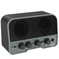 Amplificador de guitarra LEKATO Mini recarregável 5W com Bluetooth preto Amplificador de guitarra LEKATO Mini recarregável 5W com Bluetooth preto